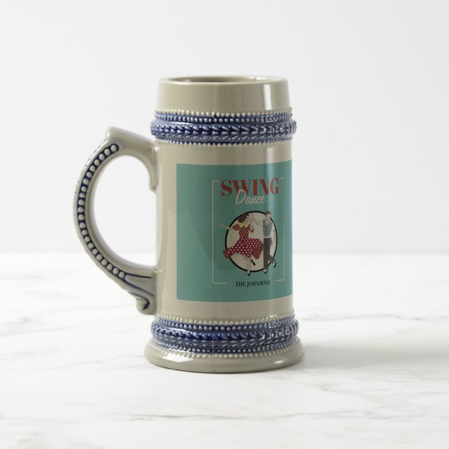 Swing Dance Beer Stein (Left)