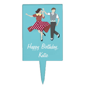 Swing Dance Cake Topper