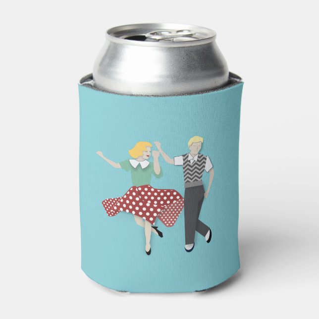 Swing Dance Can Cooler (Can Front)