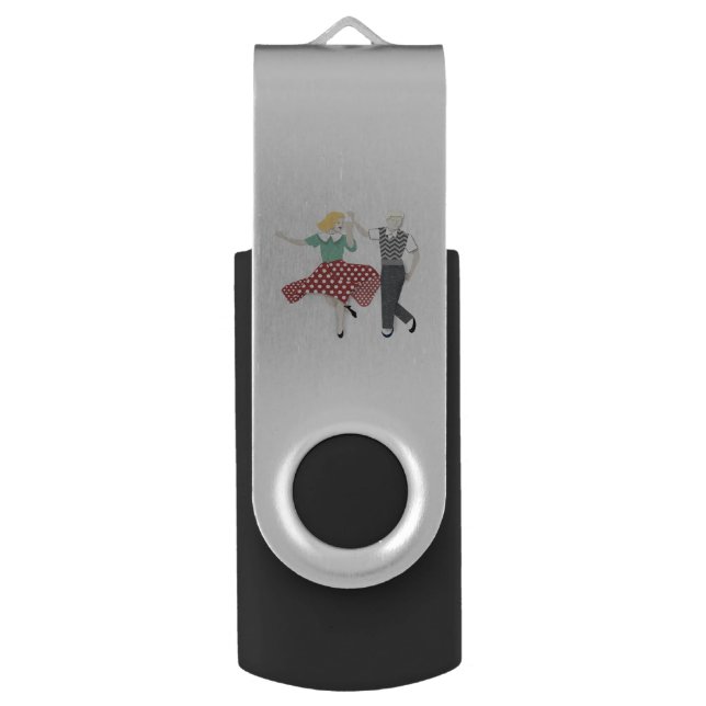 Swing Dance Flash Drive (Front Vertical)