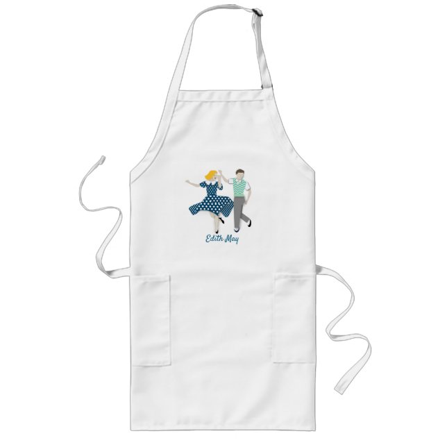 Swing Dance Long Apron (Front)