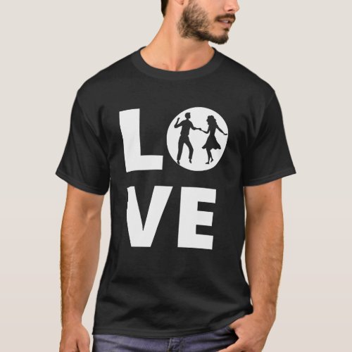 Swing Dance Lover Swing Dance Teacher T_Shirt