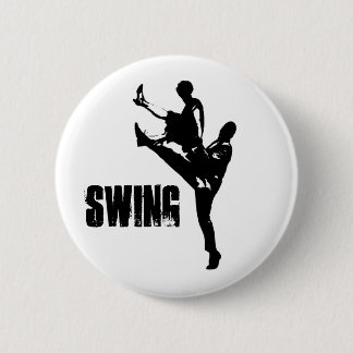 Swing Dance Pinback Button