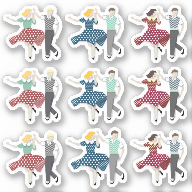 Dance Stickers | Zazzle