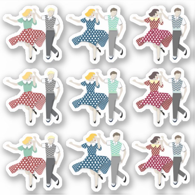 Swing Dance Sticker (Front)
