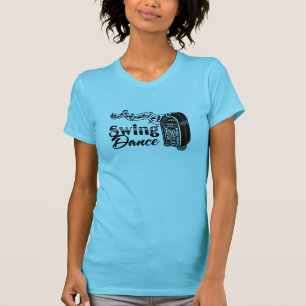 Swing Dance with Vintage Jukebox T-Shirt