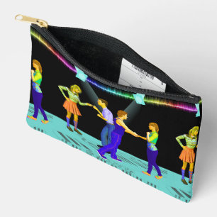 Swing Dancers with Spotlights Accessory Pouch