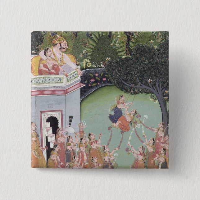 Swing Festival Pinback Button (Front)