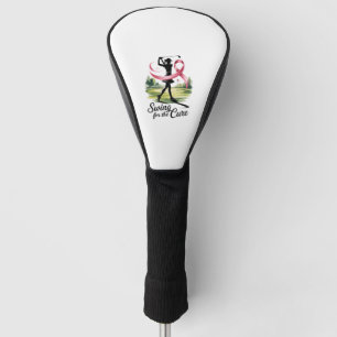 Swing for the Cure Golf Breast Cancer Golf Head Cover
