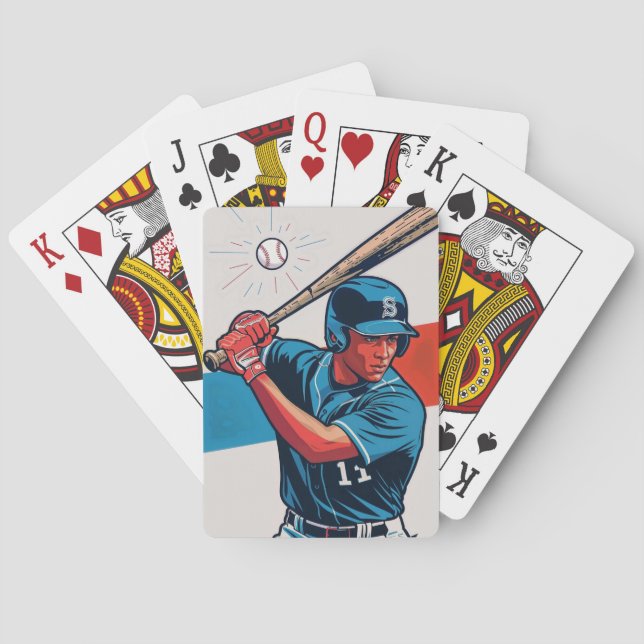 Swing for the Stars Poker Cards (Back)