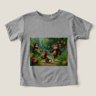Swing into Style with Jungle Vibes Toddler T-shirt