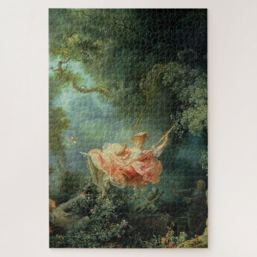 Swing Jean_Honor Fragonard Famous Rococo Art  Jigsaw Puzzle