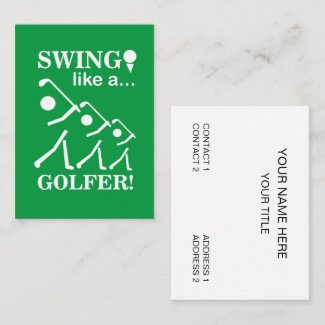 Swing Like A Golfer Golf Instructor Golf Pro