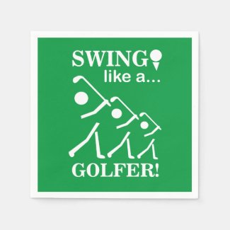 Swing Like A Golfer Golf Party