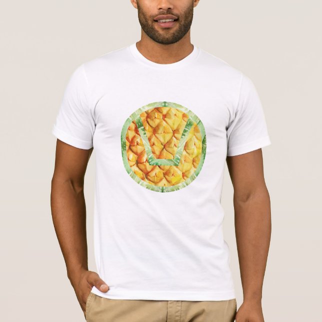 Swing logo upside down pineapple T-Shirt Tank Top (Front)