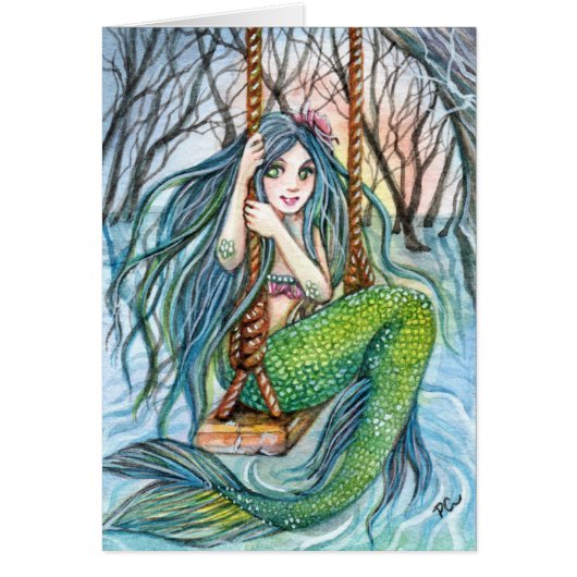 Swing - Mermaid Art Cards (Front)