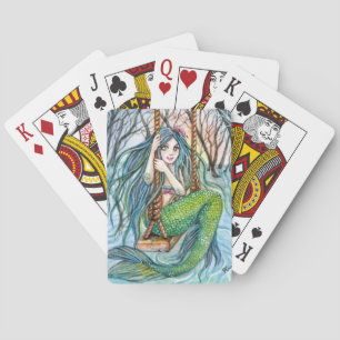 Swing - Mermaid Art Poker Cards