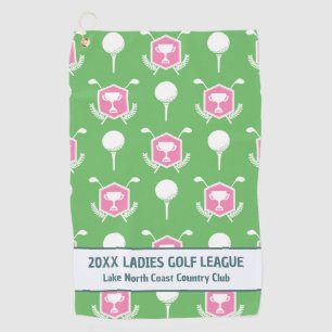 Swing & Sip Ladies League Golf Towel