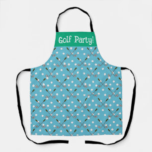 Swing & Sizzle: Custom Golf Party Apron