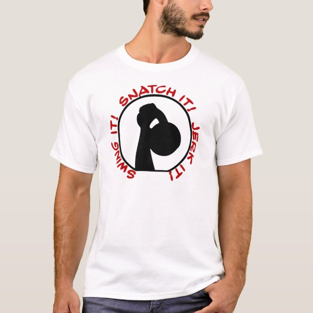 Swing Snatch Jerk Classic T-Shirt (Front)