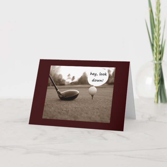 SWING THEN ENJOY YOUR RETIREMENT CARD (Front)