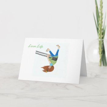Swing Time Notecard by Linorama at Zazzle
