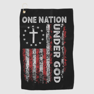 Swing with Honor: American Flag  Golf Towel