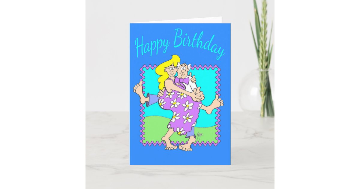 SWINGER Birthday Card Zazzle
