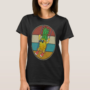 Swinger Lifestyle Vintage Retro Upside Down Pineap T-Shirt