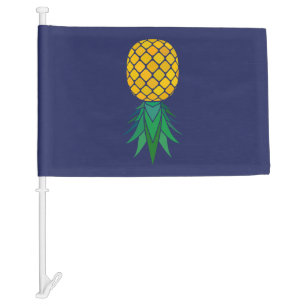 Swinger Pride (Blue) Car Flag