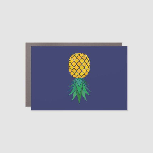 Swinger Pride (Blue) Car Magnet (Front)