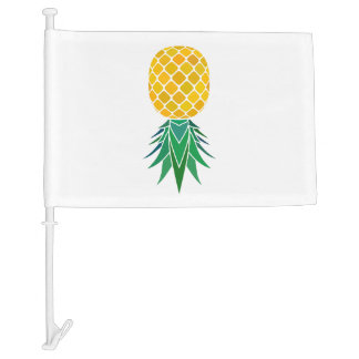 Swinger Pride (White) Car Flag