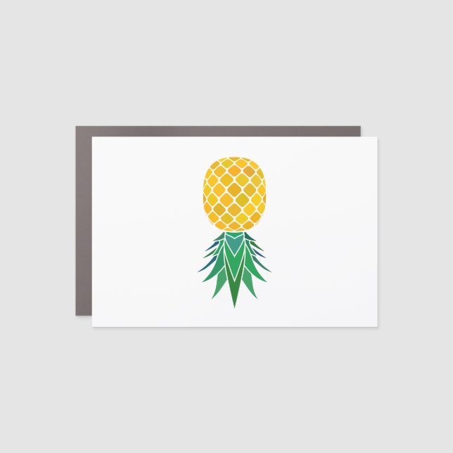 Swinger Pride (White) Car Magnet (Front)