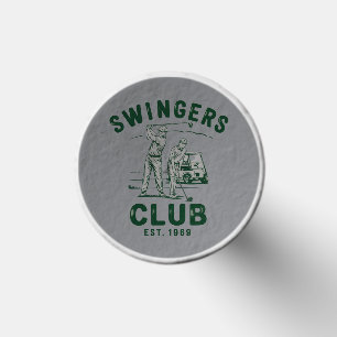 Swingers Club Funny Sarcastic Golfing Golfer Golf Tees