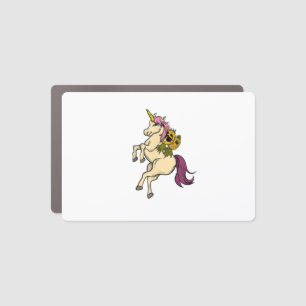 Swingers Couple Pineapples Swinging on a Unicorn S Car Magnet