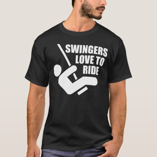 SWINGERS LOVE TO RIDE T_Shirt