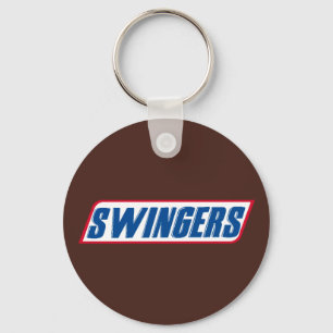 Swingers Snickers Parody Funny Keychain