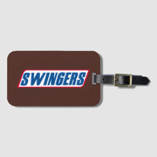 Swingers Snickers Parody Funny Luggage Tag