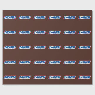 Swingers Snickers Parody Funny Wrapping Paper
