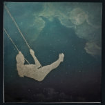 Swingin' Cloth Napkin<br><div class="desc">Swingin' by Amanda Royale. Adventure: nature, rock climbing, hiking and biking, running, the love of mud and outdoor sports, mountains, big sky, inspiration, and getting away from it all.</div>