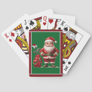 Swingin' Santa's  Poker Cards