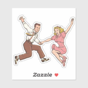 Swinging 40s Sticker