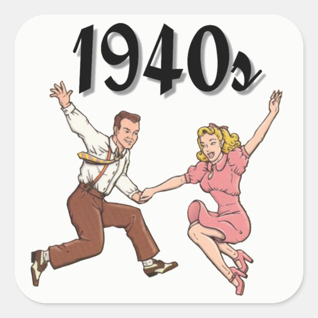 Swinging 40s Sticker (Front)