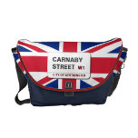 Swinging 60s Carnaby Street Medium Zero Messenger Bag at Zazzle