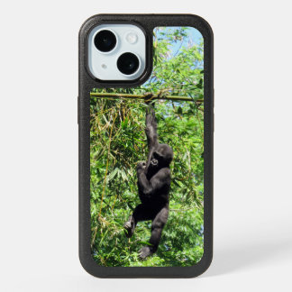 Swinging Baby Gorilla OtterBox Defender Phone Case