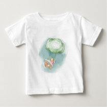Swinging from the clouds baby T-Shirt
