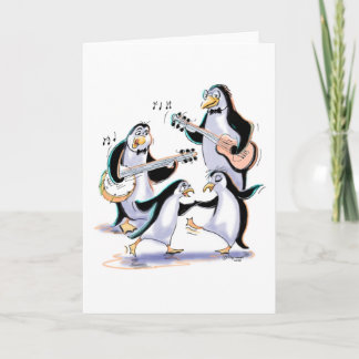 sWiNgInG pEnGuInS Card