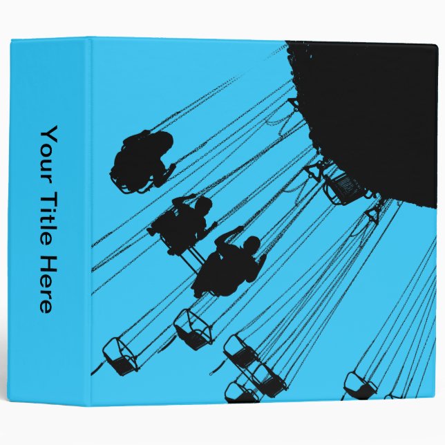 Swings and Roundabouts - Sky Blue Binder (Front/Spine)