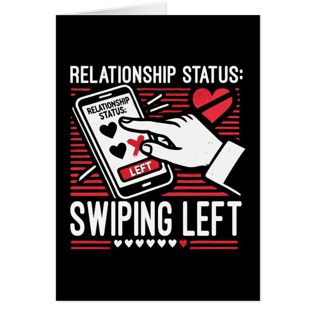 Swipe Lift, Singles Awareness Day, Anti Valentine (Front)