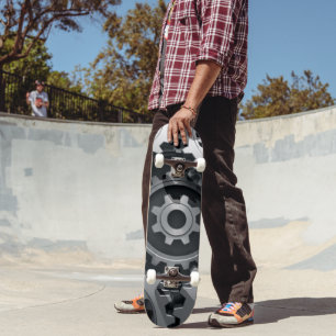 Swirl abstract  skateboard